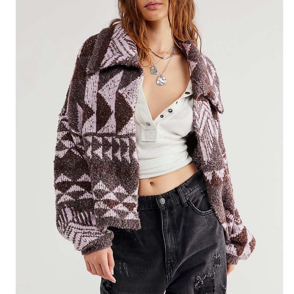 free people one and another cardi - medium